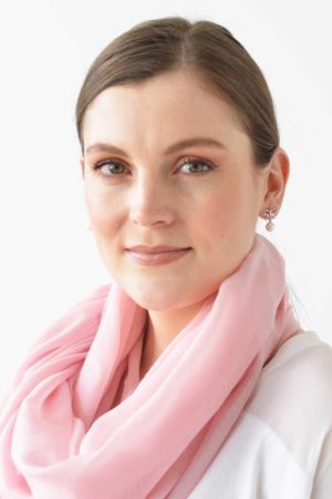 Genuine Pearl Bow Stud Earrings - Nickel Free