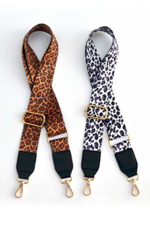 Animal Print Changeable Bag Strap