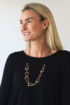 Multi Triangle Necklace