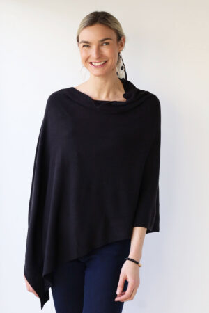 Soft Touch Poncho - Doubles as a Scarf