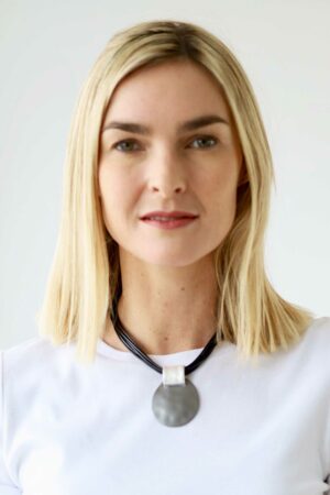 Double Disc Choker Necklace