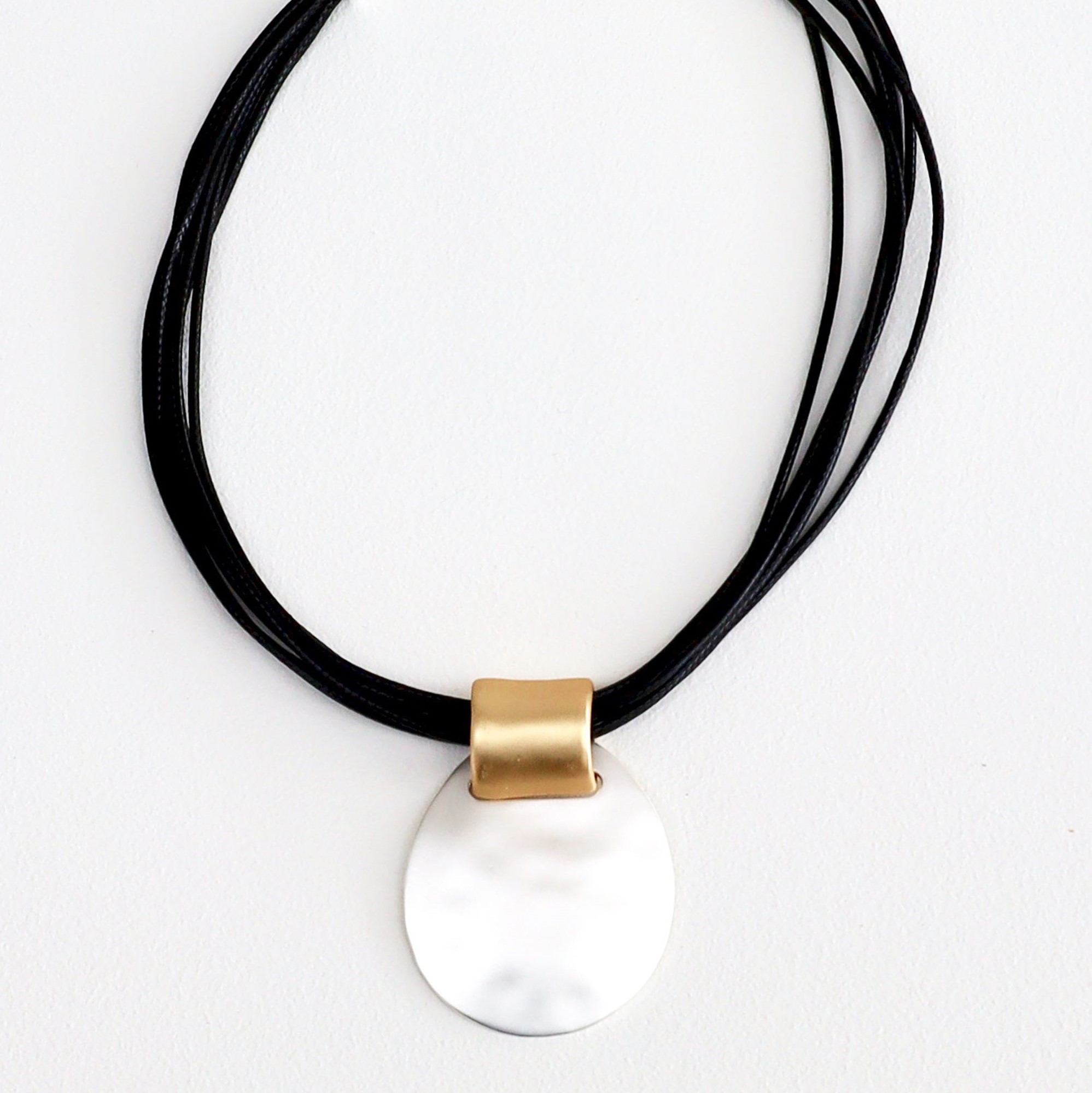 Double Disc Choker Necklace SOLD OUT Archer House Collections