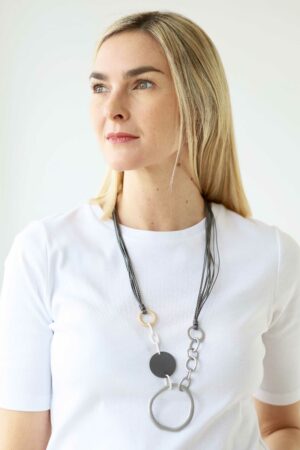 Half Chain & Loops Necklace