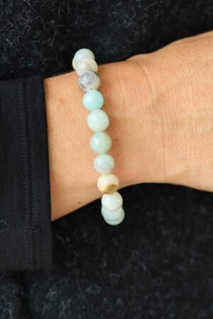 Genuine Agate Soft Mix Stone Bracelet