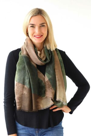 Watercolour Print Scarf