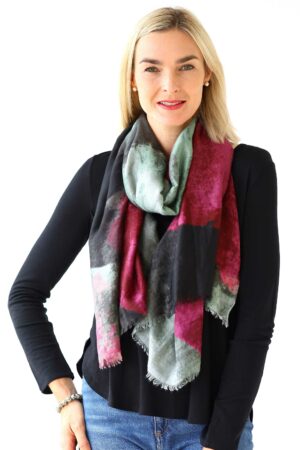 Watercolour Print Scarf