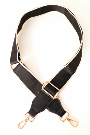 Contrast Border Adjustable Bag Strap