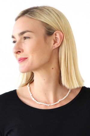 Genuine Dainty 6mm Freshwater Pearl Necklace