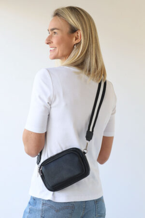 3 Zip Pocket Cross Body Bag