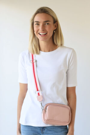 3 Zip Pocket Cross Body Bag