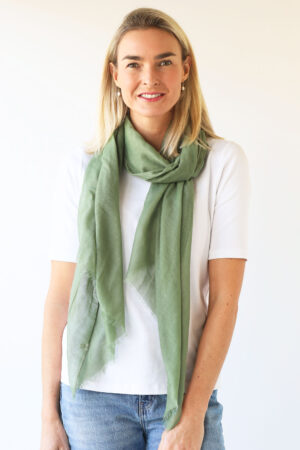 Plain Spring/Summer Scarf in Subtle Hues